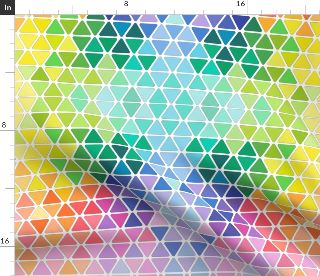 Rainbow of Triangles