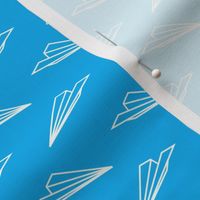 Paper Airplanes (Blue)