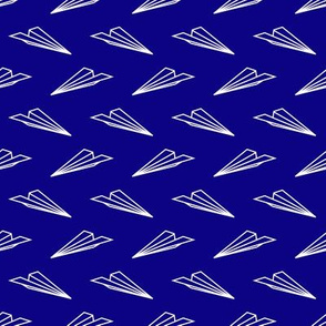 Paper Airplanes (Dark Blue)