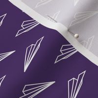 Paper Airplanes (Purple)