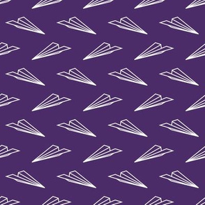 Paper Airplanes (Purple)