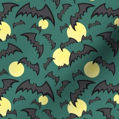 Just Batty DARKLIGHT ©Julee Wood COORDINATES WITH PETAL SOLIDS