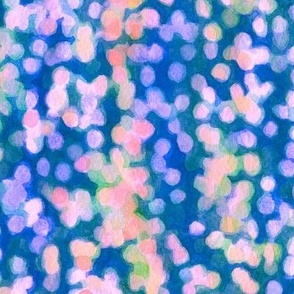 Evening lights watercolor bokeh (smaller scale, vertical)