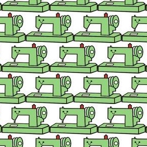 Little Green Sewing Machine