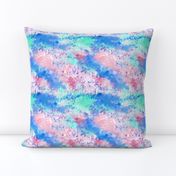 Dream Galaxy Celestial Watercolour Pastel Universe - 8 inch