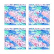 Dream Galaxy Celestial Watercolour Pastel Universe - 8 inch