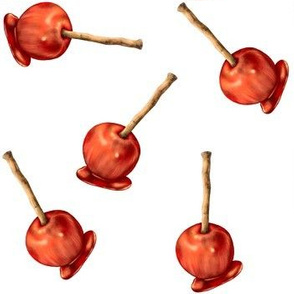 Toffee Apple Red Ditsy Large