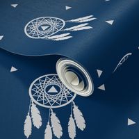 Navy Dream Catcher - Navy Grey Native