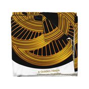 4 Golden Harps Cover-up Poncho
