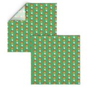 Dancing on Rainbows Spring Green Clover Green Butterfly   Dental / Tooth  Small  