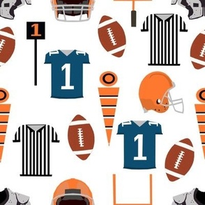 orange and blue gators college football sports fabric broncos fabric kids fabric