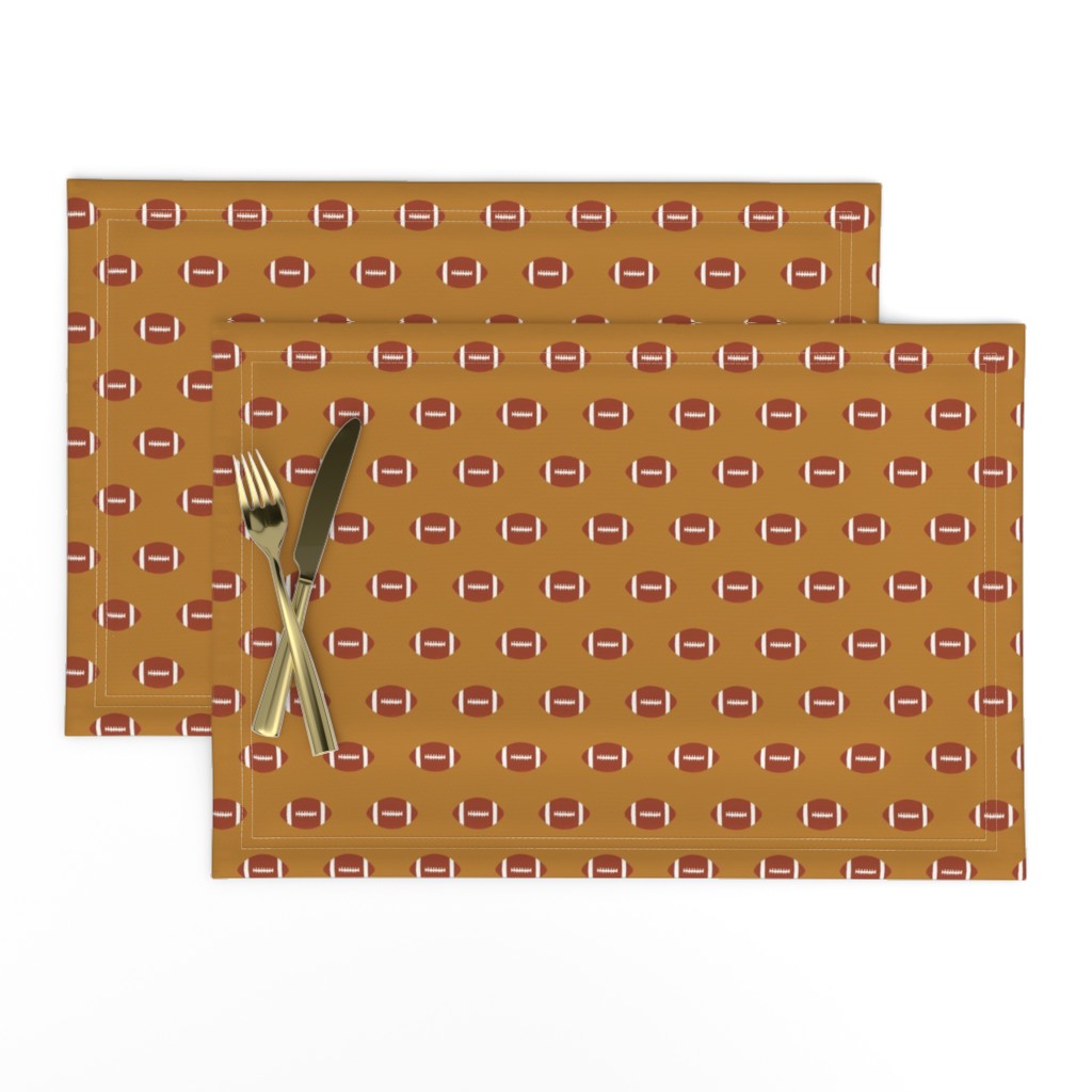 ochre gold fabric football sports fabric sport fabric college football fabric