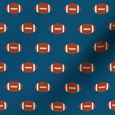 navy blue football fabric kids touchdown sports fabric baby nursery boys fabric