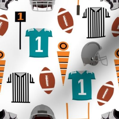 sports football turquoise fabric boys football sports fabric boy fabric