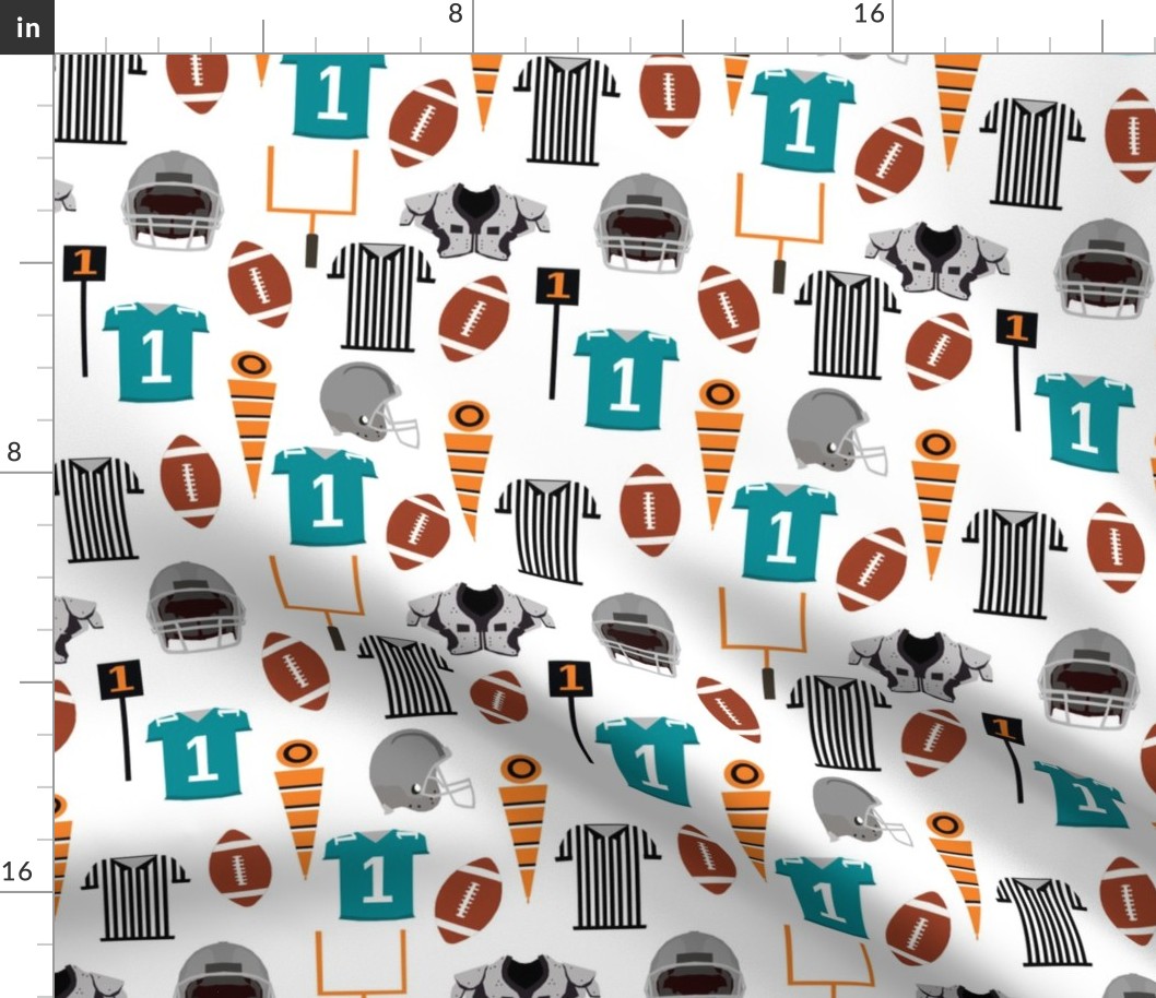 sports football turquoise fabric boys football sports fabric boy fabric