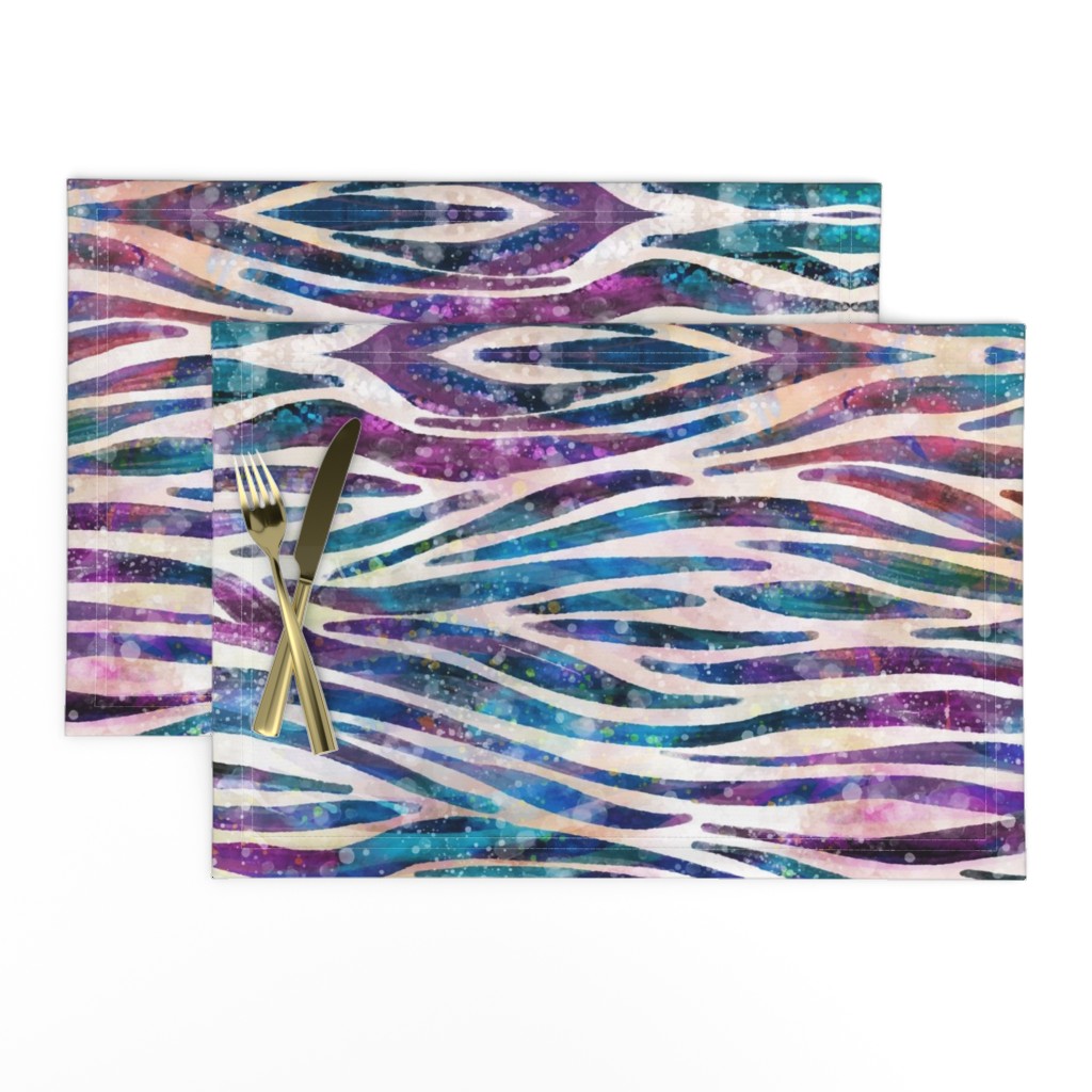 Zebra Print Watercolor ★ Animal Print Water Color Watercolor Stripes