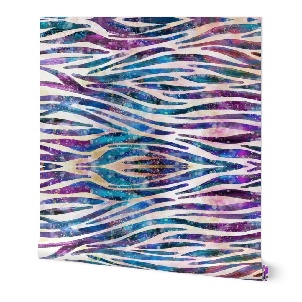 Zebra Print Watercolor ★ Animal Print Water Color Watercolor Stripes