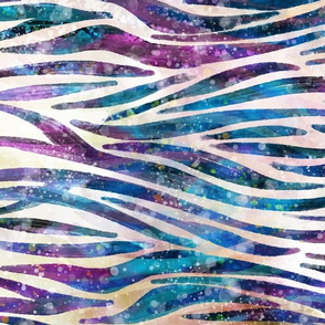 Zebra Print Watercolor ★ Animal Print Water Color Watercolor Stripes