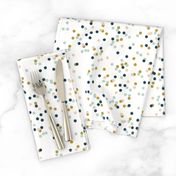 Confetti dots - mustard navy mint nude tiny dots || by sunny afternoon 