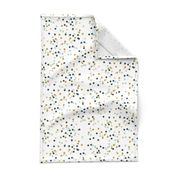 Confetti dots - mustard navy mint nude tiny dots || by sunny afternoon 