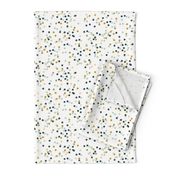 Confetti dots - mustard navy mint nude tiny dots || by sunny afternoon 