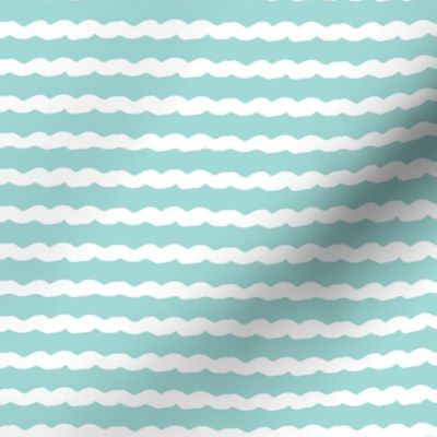 squiggle || sea blue - the stamped colletion