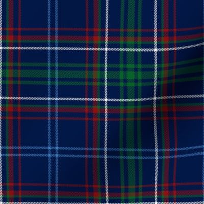 Massachusetts tartan, 6" dark