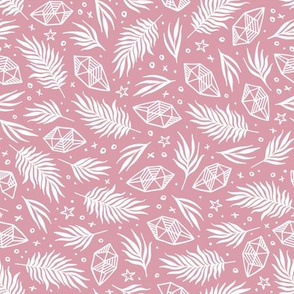 Diamond Flora - Pink