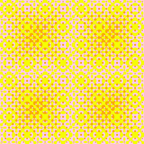 Glowing Dots - Bright Yellow