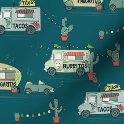 Tacos, Burrito and Margarita Fiesta Smaller Scale © Jennifer Garrett