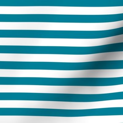 stripes ocean blue
