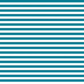 stripes ocean blue