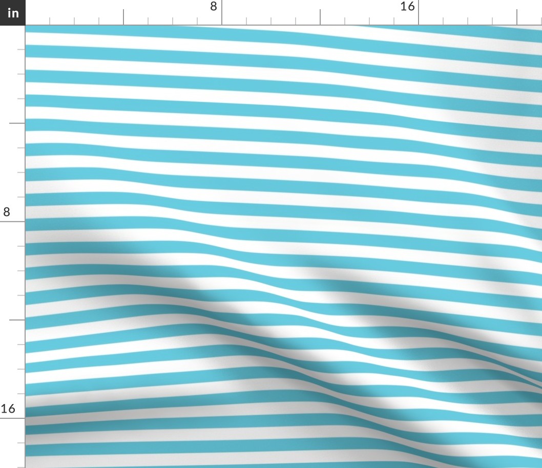 stripes robin egg blue