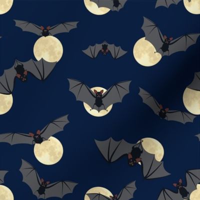 Bats and moon