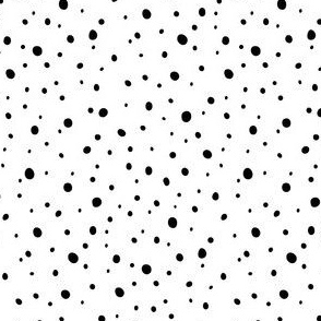 Random Dots - White
