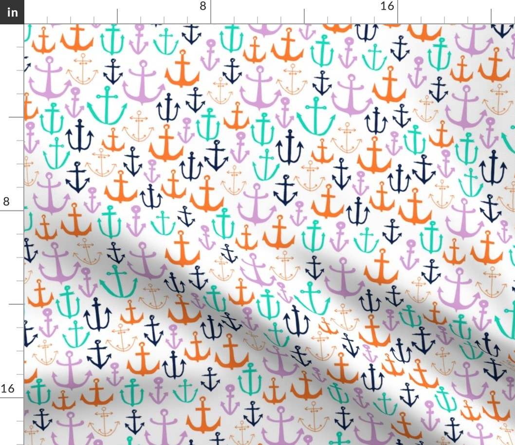 anchors // nautical fabric anchor fabric cute baby anchor design andrea lauren fabric