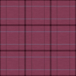 Burgundy Plaid on Texture