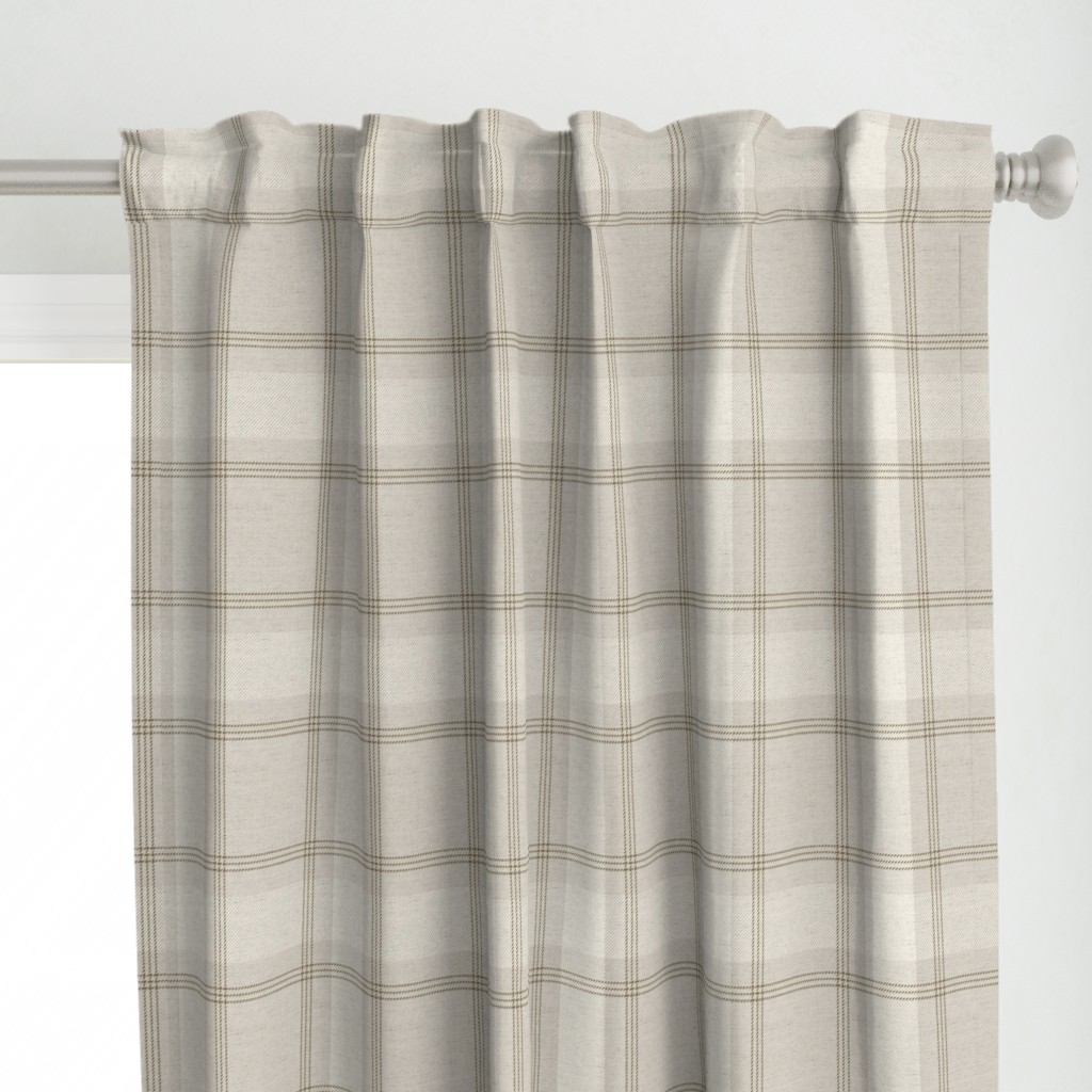 Light Tan Plaid on Texture