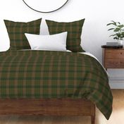 Moss Green Plaid on Texture