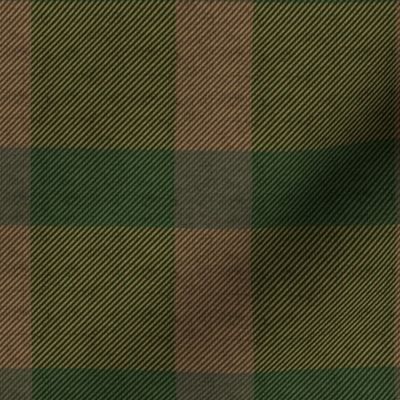 Moss Green Plaid on Texture