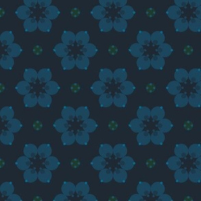 Blossom (Deep Indigo)