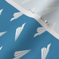 Paper Airplanes (ocean blue)
