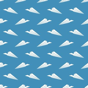 Paper Airplanes (ocean blue)