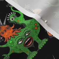 sept2016monstermash, monster mash-up, black green orange