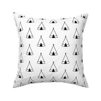 geo joe no.7 teepees tribal aztec triangle geometric modern pattern