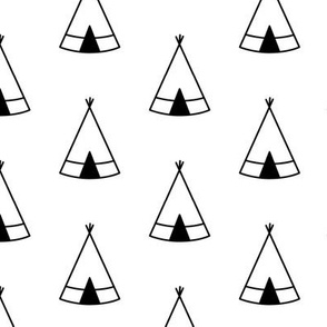 geo joe no.7 teepees tribal aztec triangle geometric modern pattern