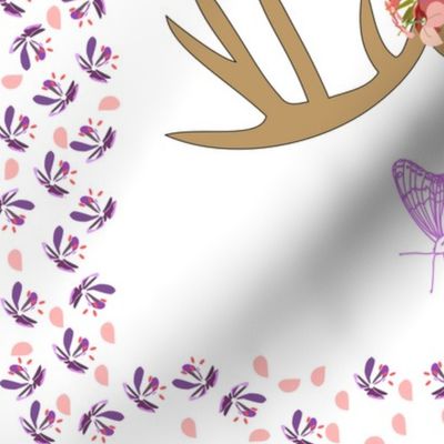 2018 Calendar Deer and Butterflies