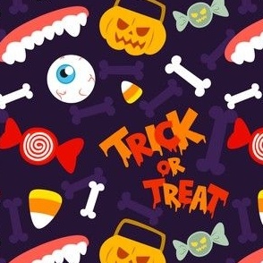 Halloween Trick Or Treat Cute Pumpkin Candy Eyeball Candy Corn