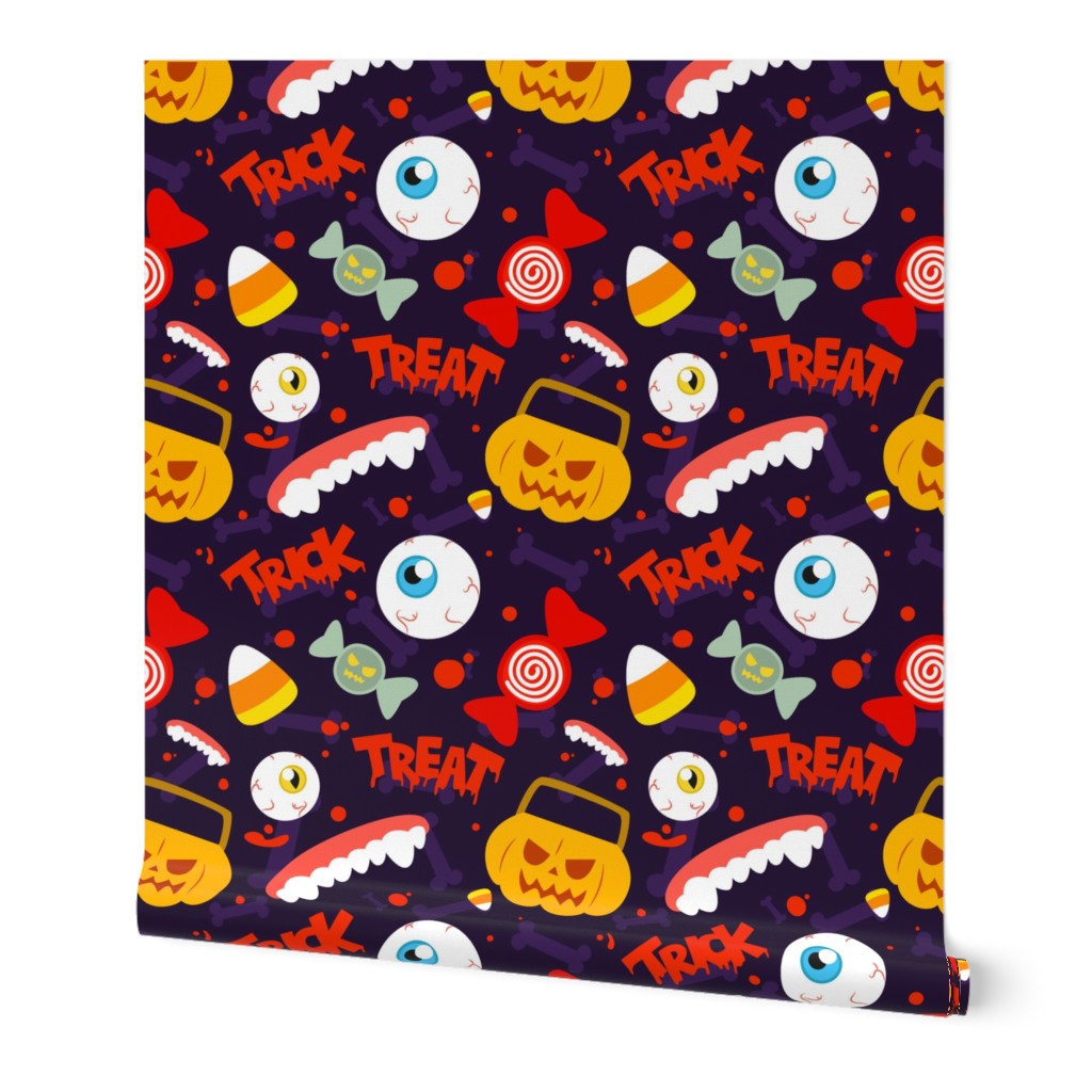  Halloween Trick Or Treat Cute Pumpkin Candy Eyeball Candy Corn