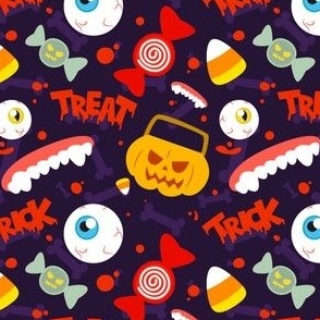  Halloween Trick Or Treat Cute Pumpkin Candy Eyeball Candy Corn